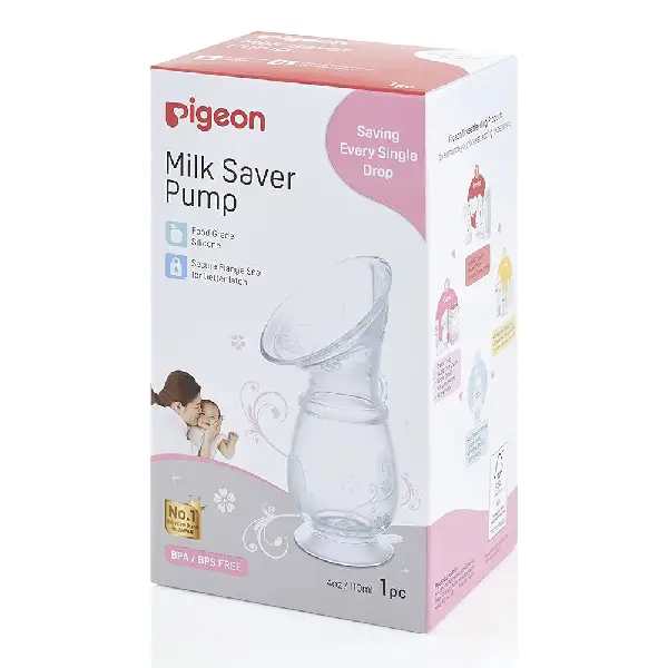 Pigeon Ultra Premuim Manual Breast Milk Saver Pump - White